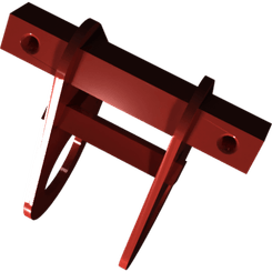 Pièces agricoles - Pièce divers - Support de guidage peint