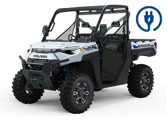Materiels - Quad - transporteur - Ranger EV Full-Size Premium - Icy White Pearl (Tractor T1b)