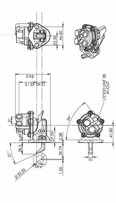 Pièces agricoles - Tracteur pièce adaptable - Pompe d'alimentation Perkins