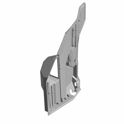 Pièces Quad & Motos - Pièces communes - PANEL-INNER DOOR,FRONT,RH,BLK