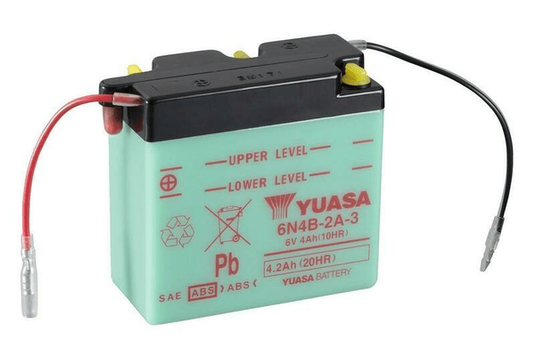 Pièces Quad & Motos - Electrique - Batterie YUASA conventionnelle sans pack acide - 6N4B-2A-3