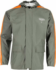 Vêtements et protections - Vêtement  - manteau de pluie vert/orange S