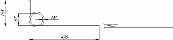 Pièces agricoles - Travail du sol - Dents de herse Stegstedt