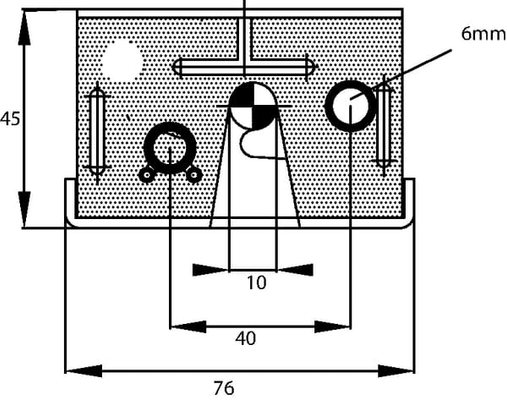 Pièces agricoles - Pièce divers - Verrou de porte int. gauche