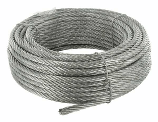 Pièces agricoles - Fasteners - Câble en acier galvanisé 8 mm, 30m