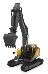 Loisirs - Jouets - DiggerVolvo EC160E Metal 1:16 avec grappin à obus et marteau de démolition