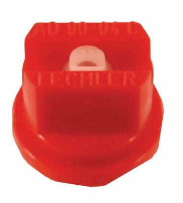 Pièces agricoles - Pièce Pulvérisateur - Buse à jet plat AD 90° 04 rouge céramique Lechler