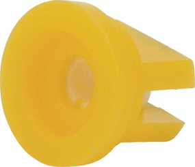 Pièces agricoles - Pièce Pulvérisateur - Buse de bordure TP 80° 2 jaune céramique TeeJet