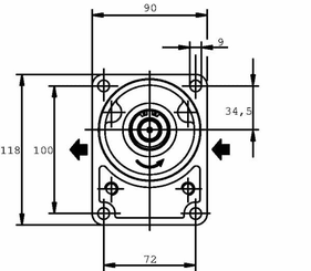 Pièces agricoles - Hydraulique - Pompe hydraulique