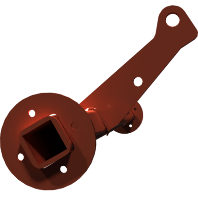 Pièces agricoles - Pièce divers - tube de retenue arrière gauche -peint-