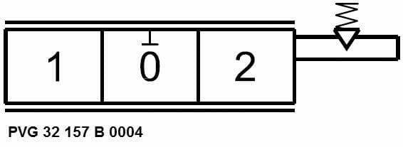 Pièces agricoles - Hydraulique - Arrêt pour PVMR 157-B-0004