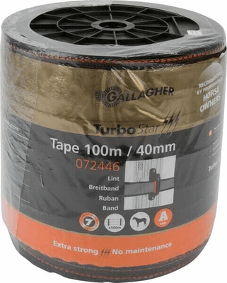 Pièces agricoles - Cloture,Jardin & Sylviculture - Ruban TurboStar 40mm terra 100