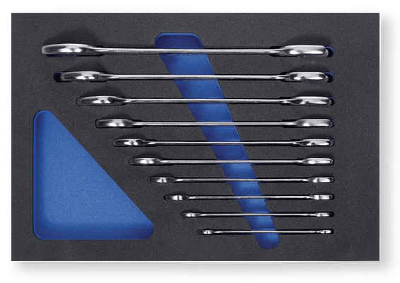 Outils - Outils divers - MOUSSE SET CLES FOURCHE 10PS