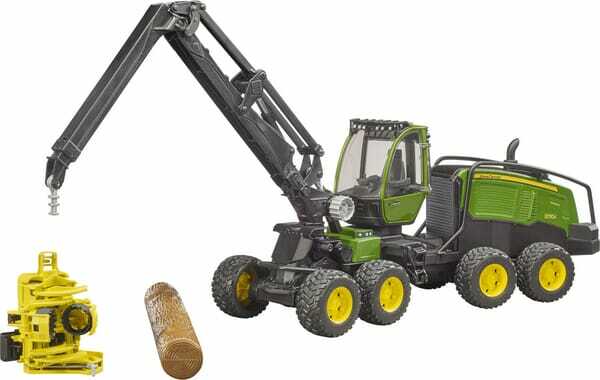 Loisirs - Jouets - Abbateuse John Deere 1270G avec tronc