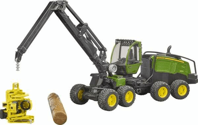 Loisirs - Jouets - Abbateuse John Deere 1270G avec tronc
