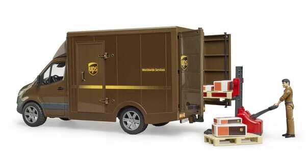 Loisirs - Jouets - MB Sprinter UPS avec chauffeur et accessoires