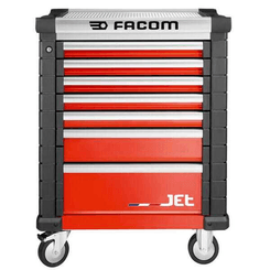Outils - Outils divers - Servante 7 tiroirs rouge JETM3