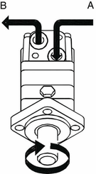 Pièces agricoles - Hydraulique - Moteur Orbit Cardan 1 3/8"Z6