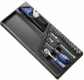 Module d'outils EXPERT douilles et cliquets 1/4'' - plateau plastique