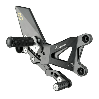 Pièces Quad & Motos - Equipement véhicule - Commandes reculées réglables LIGHTECH fixes - sélection standard/inversée