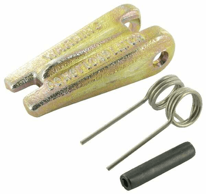 Pièces agricoles - Outils atelier - Jeu de plaques de fixation pr crochet KHS/HS/WS 10