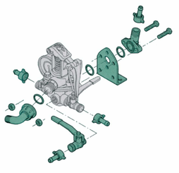 Pièces agricoles - Pièce Pulvérisateur - Kit de montage GI 40