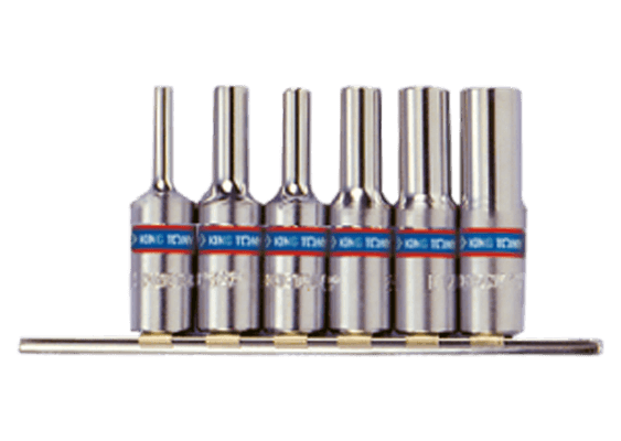 Outils - Outils divers - Rail de douilles 3/8" longues Torx femelles