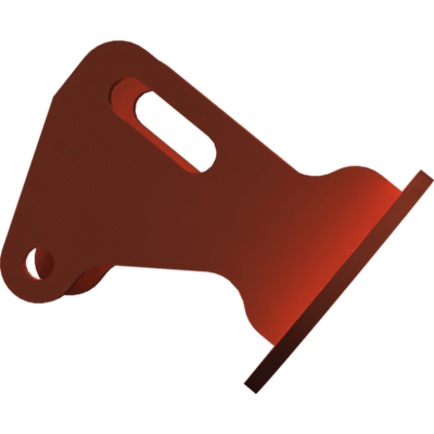 Pièces agricoles - Pièce divers - support verin soudé -peint-