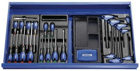 Outils - Outils divers - Servante + compo. 250 outils
