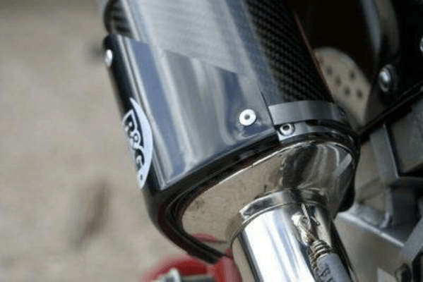 Pièces Quad & Motos - Equipement véhicule - Protection de silencieux tri-oval droit R&G RACING noir Suzuki GSX-R1000