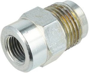 Pièces agricoles - Hydraulique - Coupleur à visser femelle laiton ø 1/4 femelle mâle