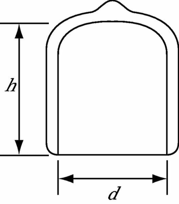Pièces agricoles - Fasteners - Flexicap en PVC 21.4mm noir