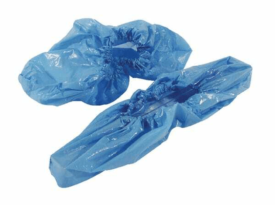 Pièces agricoles - Cloture,Jardin & Sylviculture - Couvre-chauss. bleu (100pc.)