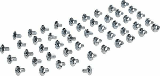Pièces agricoles - Fasteners - Vis à tête bombée fendue – DIN 88107 M6x10 4.6 Kramp