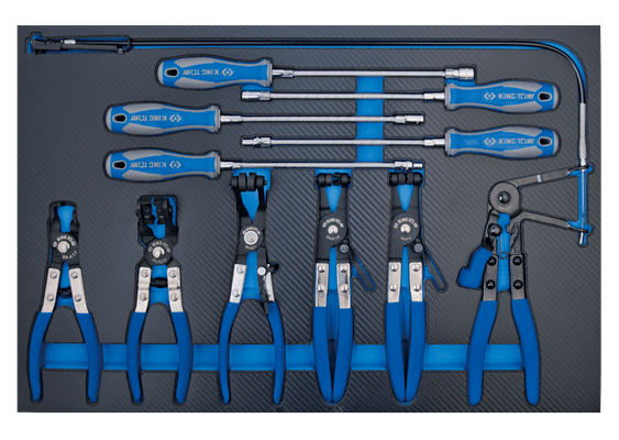 Outils - Outils divers - Module mousse + PP 11pcs Pinces et tournevis pour colliers