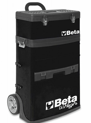 Pièces Quad & Motos - Outillage - Chariot porte-outils à deux modules superposables BETA RAL9005 noir