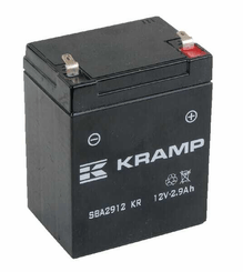 Pièces agricoles - Eclairage - Batterie 12V 2,9Ah Kramp