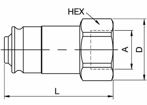 Pièces agricoles - Hydraulique - Embout 3/8"