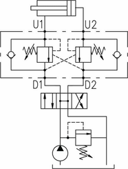 Pièces agricoles - Hydraulique - Clapet d'équilibrage VODL/SC12