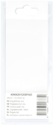 Pièces agricoles - Eclairage - Cosse à anneau bleue Ø8mm - 1,5-2,5mm² (6)