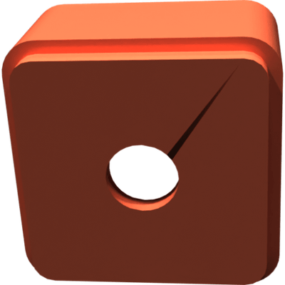 Pièces agricoles - Pièce divers - couvercle soudé peint