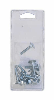 Pièces agricoles - Fasteners - Écrou et boulon M6 x 30 mm, 4,6 (10)