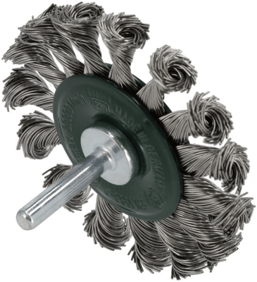 Outils - Outils divers - Brosse métallique pour roues 6 mm 0,5x75 mm acier inoxydable