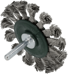 Outils - Outils divers - Brosse métallique pour roues 6 mm 0,5x75 mm acier inoxydable