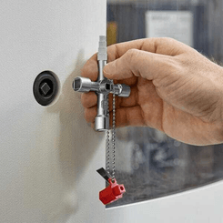 Outils - Outils divers - Cle pour armoires de manoeuvre