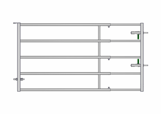 Materiels - Cage de contention - PACK DE 14 PORTES D'HERBAGE AUTOLOCK L.2/3M EMBOITEE