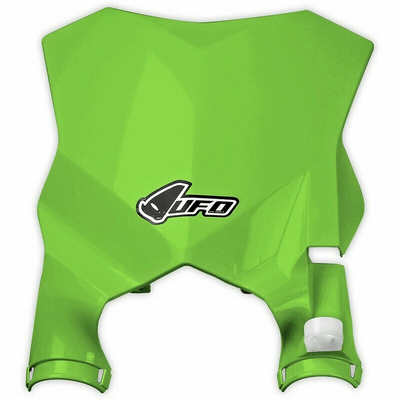 Pièces Quad & Motos - Plastiques - Plaque numéro frontale UFO Stadium vert Kawasaki KX250F/450F