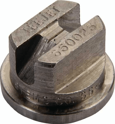 Pièces agricoles - Pièce Pulvérisateur - Buse de bordure TP 70° 25 dorée acier inoxydable TeeJet