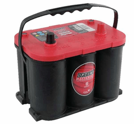 Pièces agricoles - Eclairage - Batterie 12V 50Ah 815A AGM Red Top RTR 4.2 Optima