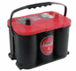 Batterie 12V 50Ah 815A AGM Red Top RTR 4.2 Optima